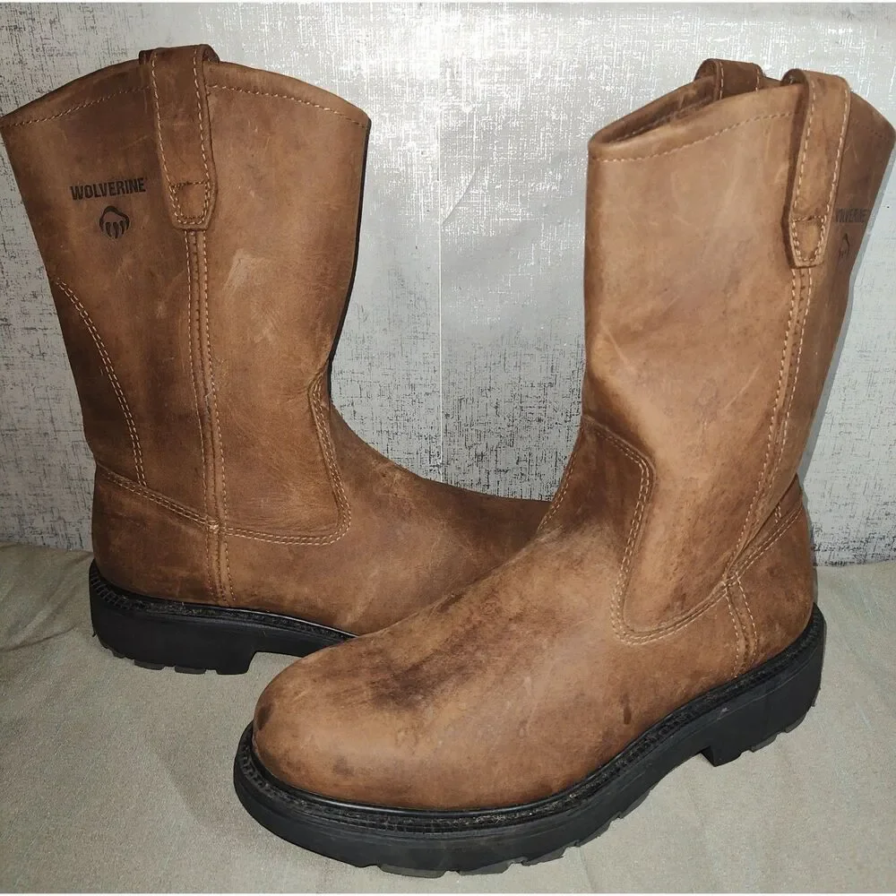Wolverine Wellington Men's Work Boots Sz 8.5M